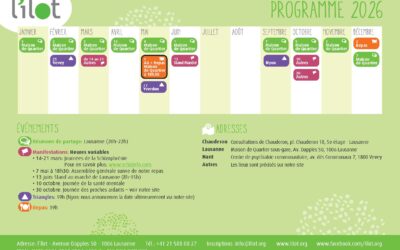 Programme 2026 de l&rsquo;îlot